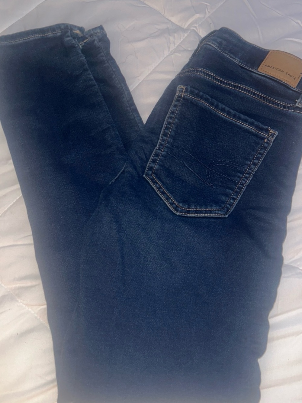 American Eagle Outfitters Women's Dark Indigo Skinny Jeans